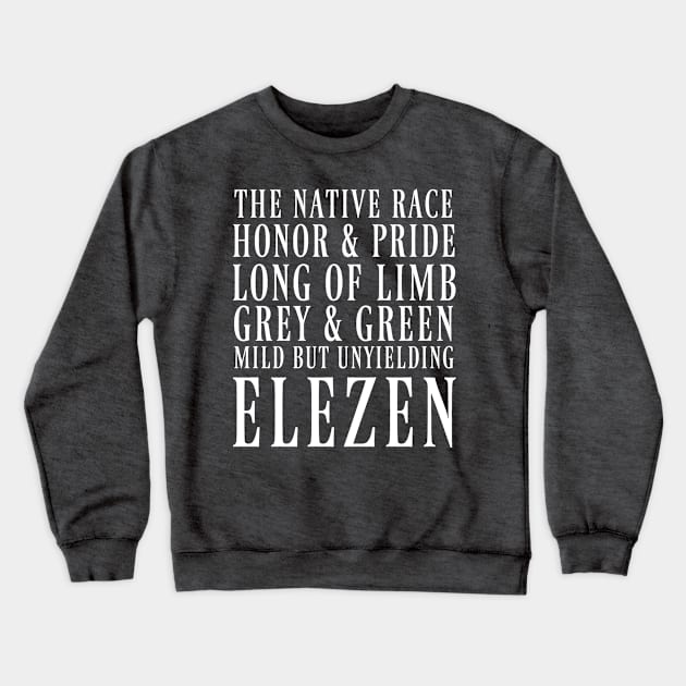 Elezen Crewneck Sweatshirt by snitts